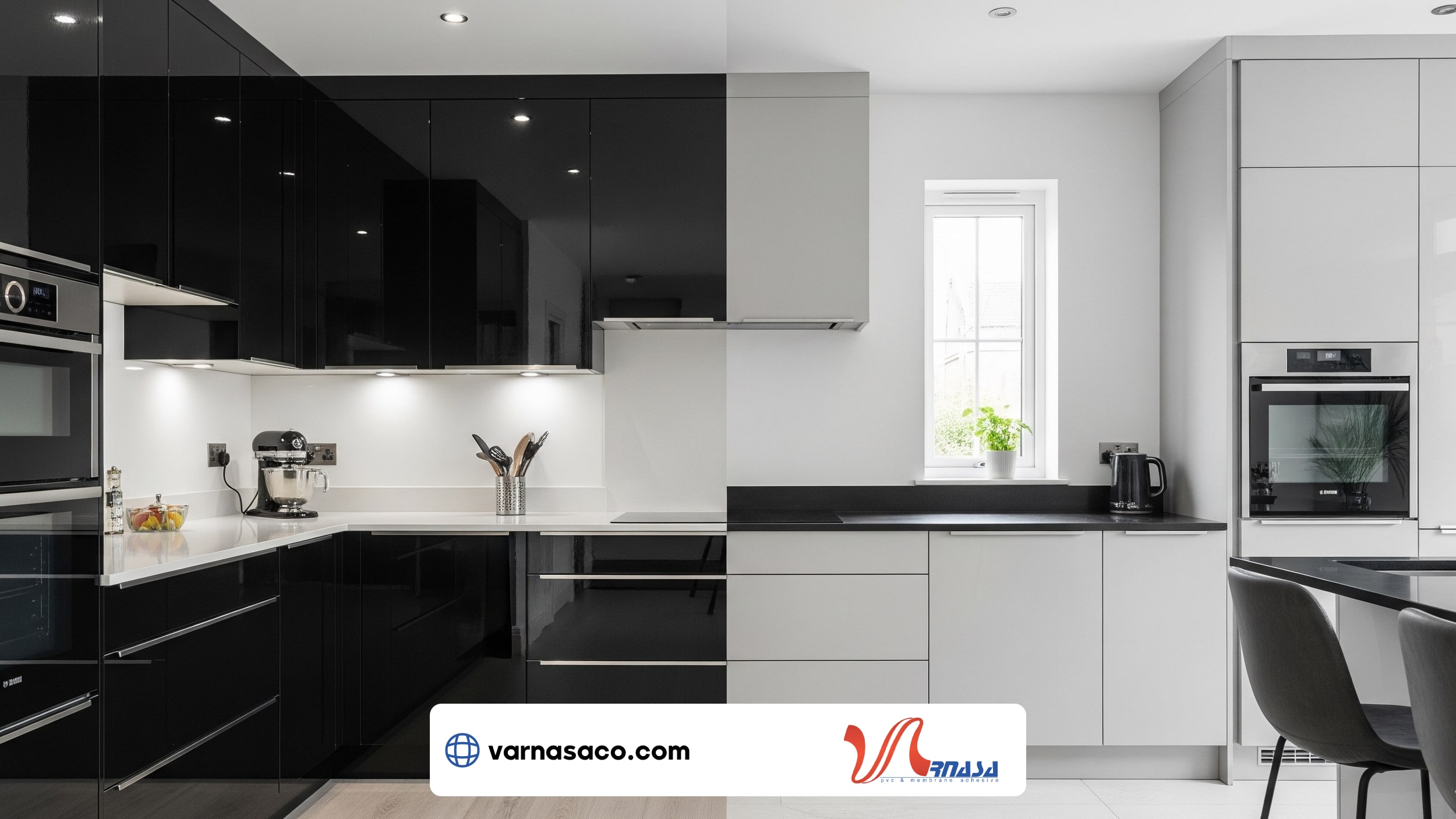 مقایسه کابینت مدرن با کابینت های‌گلاس